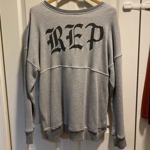 reputation reversible pullover XXL - EUC